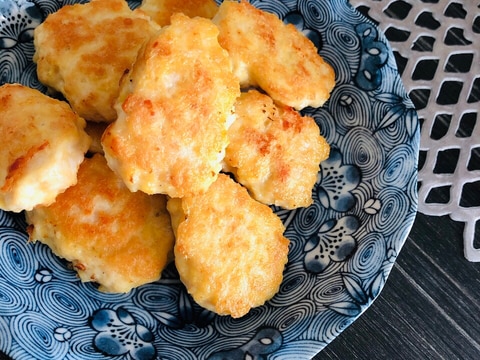 洗い物がフライパンだけ☆鶏ミンチの揚げないナゲット